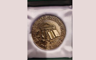 Arany plakettet nyert gimnáziumi tanulónk