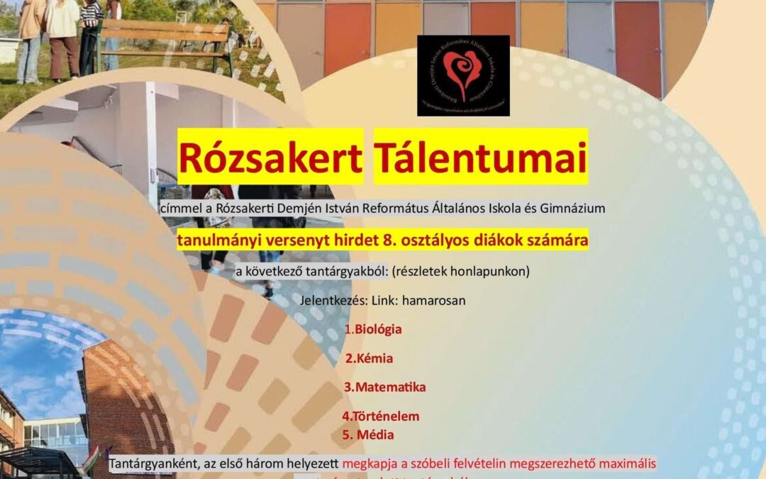 Rózsakert tálentumai